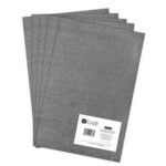 FILC POLIESTROWY A4 5 SZT. SZARY