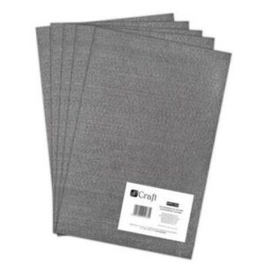 FILC POLIESTROWY A4 5 SZT. SZARY