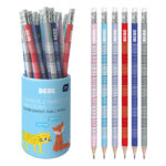 OŁOWEK TRÓJKĄTNY Z GUMKĄ HB BBBE KIDS