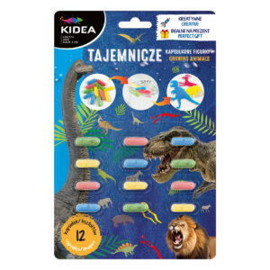 TAJEMNICZE KAPSUŁKOWE ZWIERZAKI 12 SZT.  KIDEA