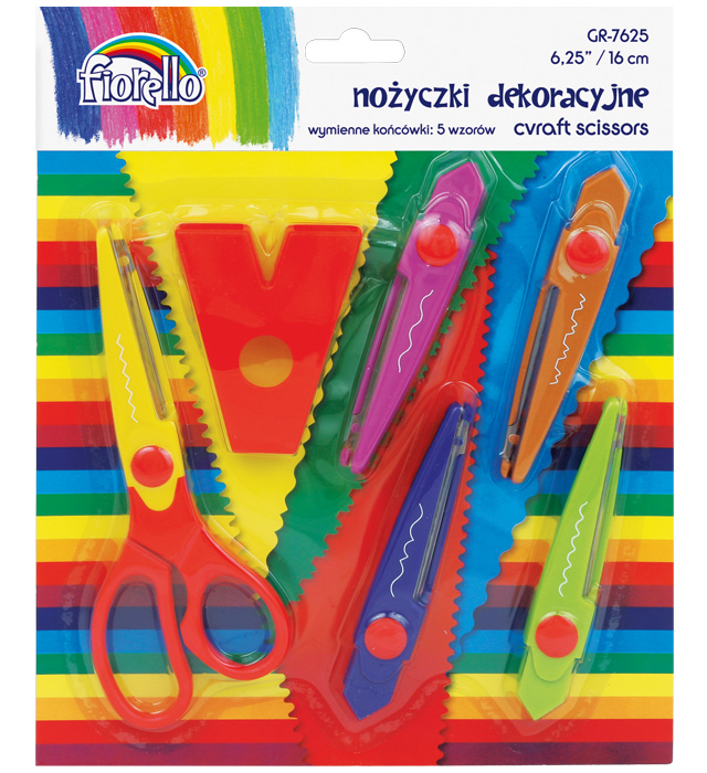 NOŻYCZKI DEKORACYJNE FIORELLO 16 CM