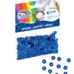 CEKINY CONFETTI GR-C14-6B KÓŁKO NIEBIESK  FIORELLO