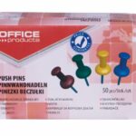 PINEZKI BECZÓŁKI MIX KOLOR 50szt OFFICE PRODUKT
