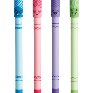 DŁUGOPIS WYMAZYWALNY BUŹKI LOL , 0,5 MM NIEBIESKI