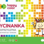BLOK WYCINANKA A4 10 ARK,100G,HAPPY COLOR