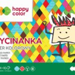 BLOK WYCINANKA A4,10ARK, 100G, HAPPY COLOR