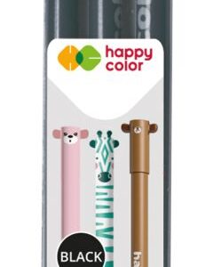 WKŁADY DO DŁUGOPISU WYMAZYWALNEGO CZARNE HAPPY