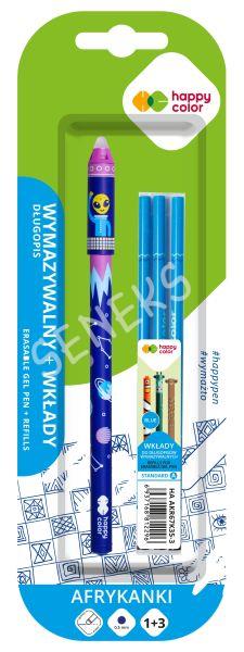 DŁUGOPIS WYMAZYWALNY 1SZT.SPACE2+WKLADY 3 SZT, BLI