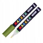 MARKER AKRYLOWY 1-2mm ZIELONY OLIWKOWY