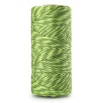 SZNUREK BAWEŁNIANY SKRĘCANY 3MM 100M, TWIST LIMONK