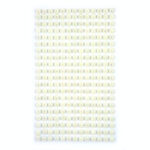 PEREŁKI SAMOPRZYLEPNE 6 MM 260 SZT OPALESCENT WHIT