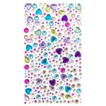 KRYSZTAŁKI SAMOPRZYLEPNE, 250 SZT. BRIGHTS