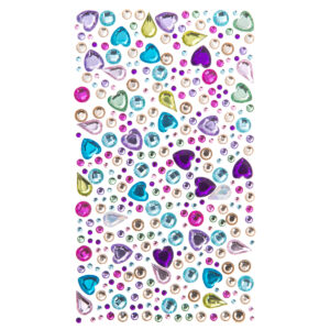 KRYSZTAŁKI SAMOPRZYLEPNE, 250 SZT. BRIGHTS