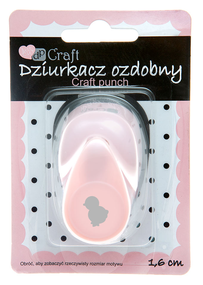 DZIURKACZ OZDOBNY 1.6CM KURCZAK