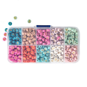 KORALIKI LITERKI, 10 KOLORÓW, OK 282 SZT