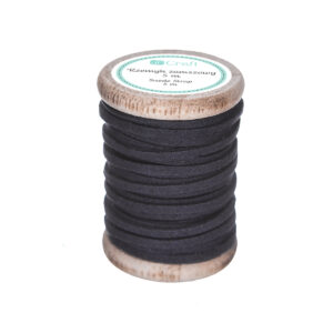 RZEMYK ZAMSZOWY 5M, CZARNY