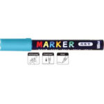 MARKER AKRYLOWY 1-2mm NIEBIESKI WODNY