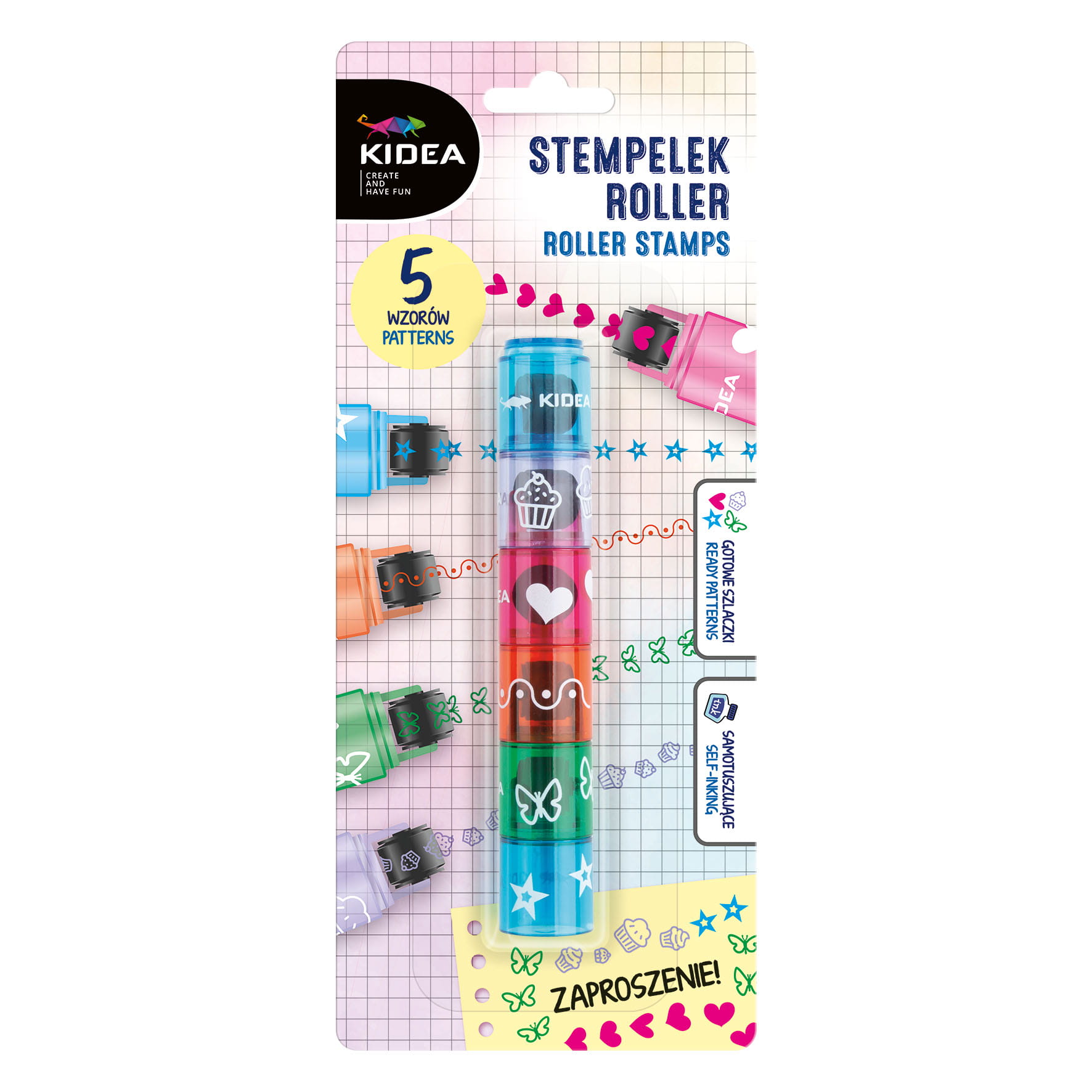 STEMPELEK ROLLER KIDEA