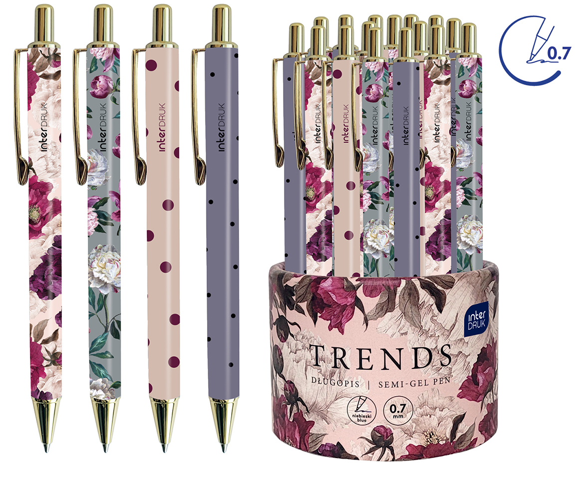 DŁUGOPIS AUTOMATYCZNY METALOWY TRENDS