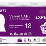 PAPIER TOALETOWY VELVET EXPERT 3W 8 ROLEK 18m CELU