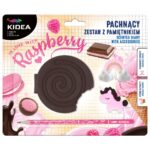 PACHNĄCY PAMIĘTNIK Z AKCESORIAMI MALINOWY KREM KID