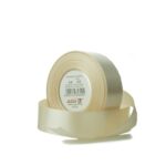 WSTĄŻKA SATYNOWA AX06-62 6mm/32m BEŻOWA