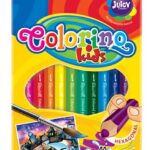 KREDKI AKWARELOWE 12 KOL +PĘDZ COLORINO