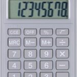 KALKULATOR DONAU TECH 97X60X10 MM SZARY