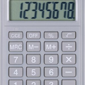 KALKULATOR DONAU TECH 97X60X10 MM SZARY