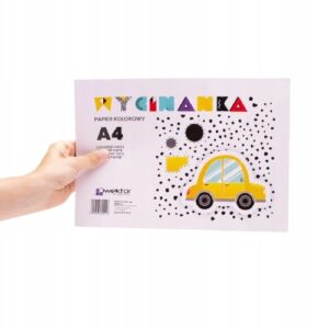 WYCINANKA KOLOROWA A4/8 WEKTOR