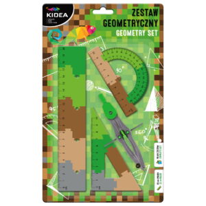 ZESTAW GEOMETRYCZNY PUZZLE 20 CM 4 EL