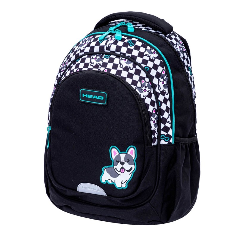 PLECAK 26X38X14 1 ZAM 4 KIESZ CUTE PUPPY AST FOL