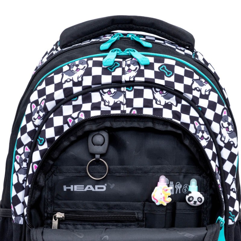 PLECAK 26X38X14 1 ZAM 4 KIESZ CUTE PUPPY AST FOL - obrazek 4