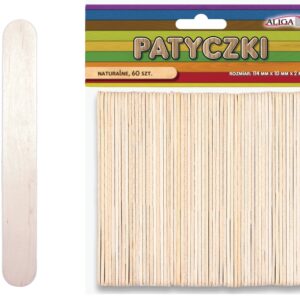 PATYCZKI ALIGA NATURALNE 114XX10X2MM  60SZT.
