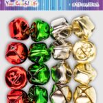 DZWONECZKI OZDOBNE  MIX KOL. 1,5 CM 20 SZT