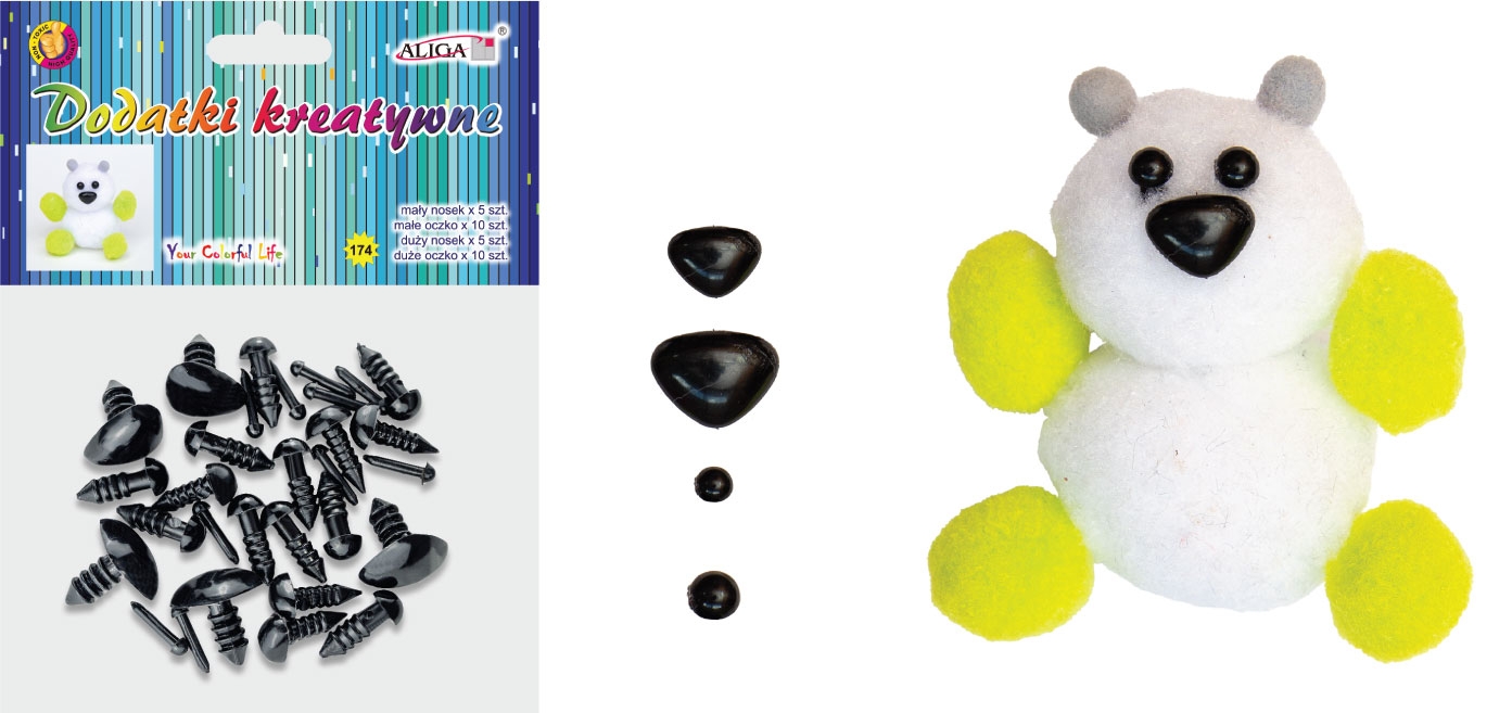 OCZKA I NOSKI ZESTAW ALIGA