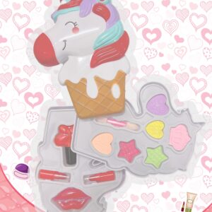 ZESTAW PUDROWY ALIGA 6 CIENI, 3 SZMINKI, 1 PĘDZELE