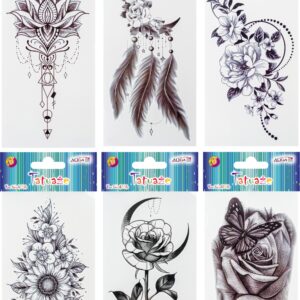 TATUAŻE ALIGA DO CIAŁA 9,5X21  MIX WZORÓW