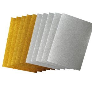 PIANKA ALIGA BROKATOWA ZŁOTA I SREBRNA A4 OP10 SZT