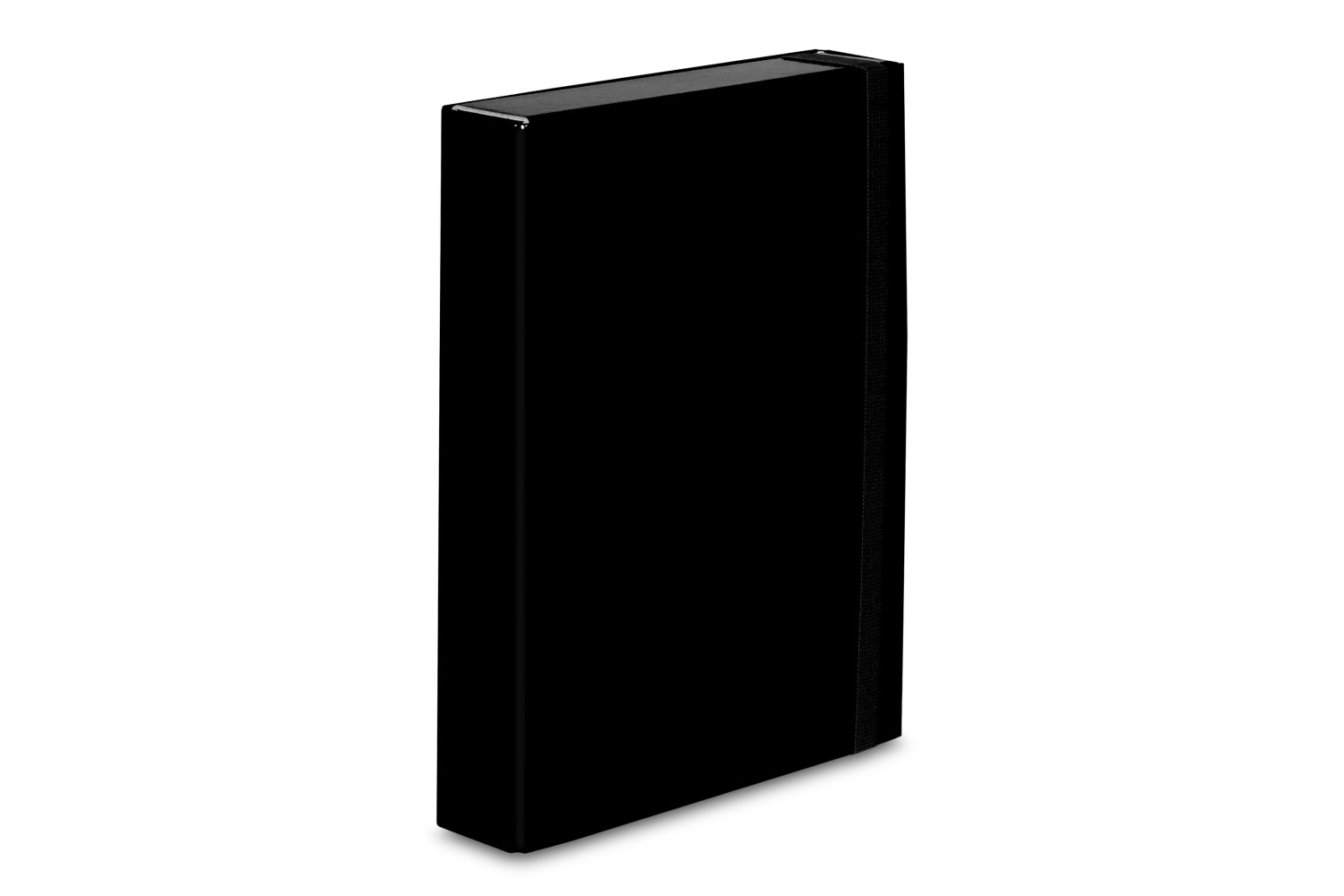 TECZKA Z GUMKĄ A4/5cm BOX CARIBIX CZARNA VAUPE