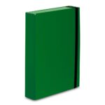 TECZKA Z GUMKĄ A4/5cm BOX CARIBIX ZIELONA VAUPE