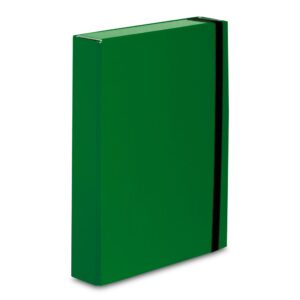 TECZKA Z GUMKĄ A4/5cm BOX CARIBIX ZIELONA VAUPE