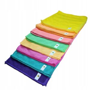 ŚCIERKA Z MIKROFIBRY 30x30cm MIX KOLORÓW