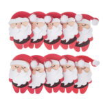 NAKLEJIKI Z PIANKI MIKOŁAJE 3D 10szt