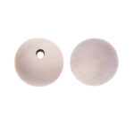 DREWNIANE KORALIKI, KULKI 50 MM, 2 SZT