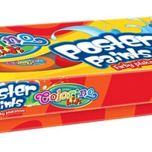 FARBY PLAKATOWE 12 KOLORÓW COLORINO