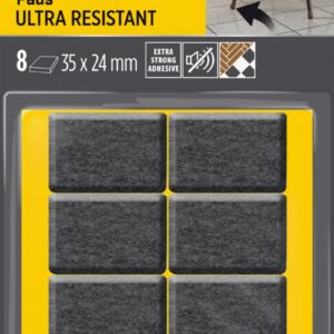 PODKLADKI FILCOWE PROSTOKĄTNE 35x24mm 8szt SCOTCH