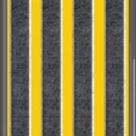 PODKŁADKI FILCOWE PASKI 208x15mm CZARNE 4szt SCOTC