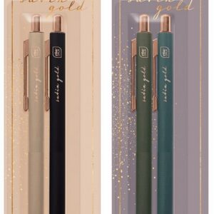 DŁUGOPIS 2 SZT SATIN GOLD