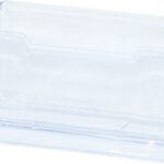 PRZYBORNIK NA WIZYTÓWKI 110X45X55MM, TRANSPARENT
